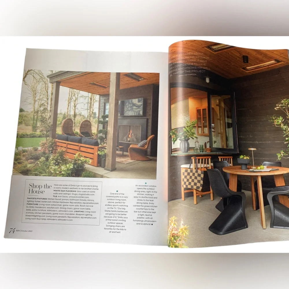 BETTER HOMES & GARDENS Magazine Issue OCT 2025 Cozy Lives Here Fall Coffee
